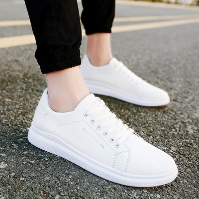 new boutique Mens Casual Shoes shoes lace shoes Korean white shoes wholesale fashion